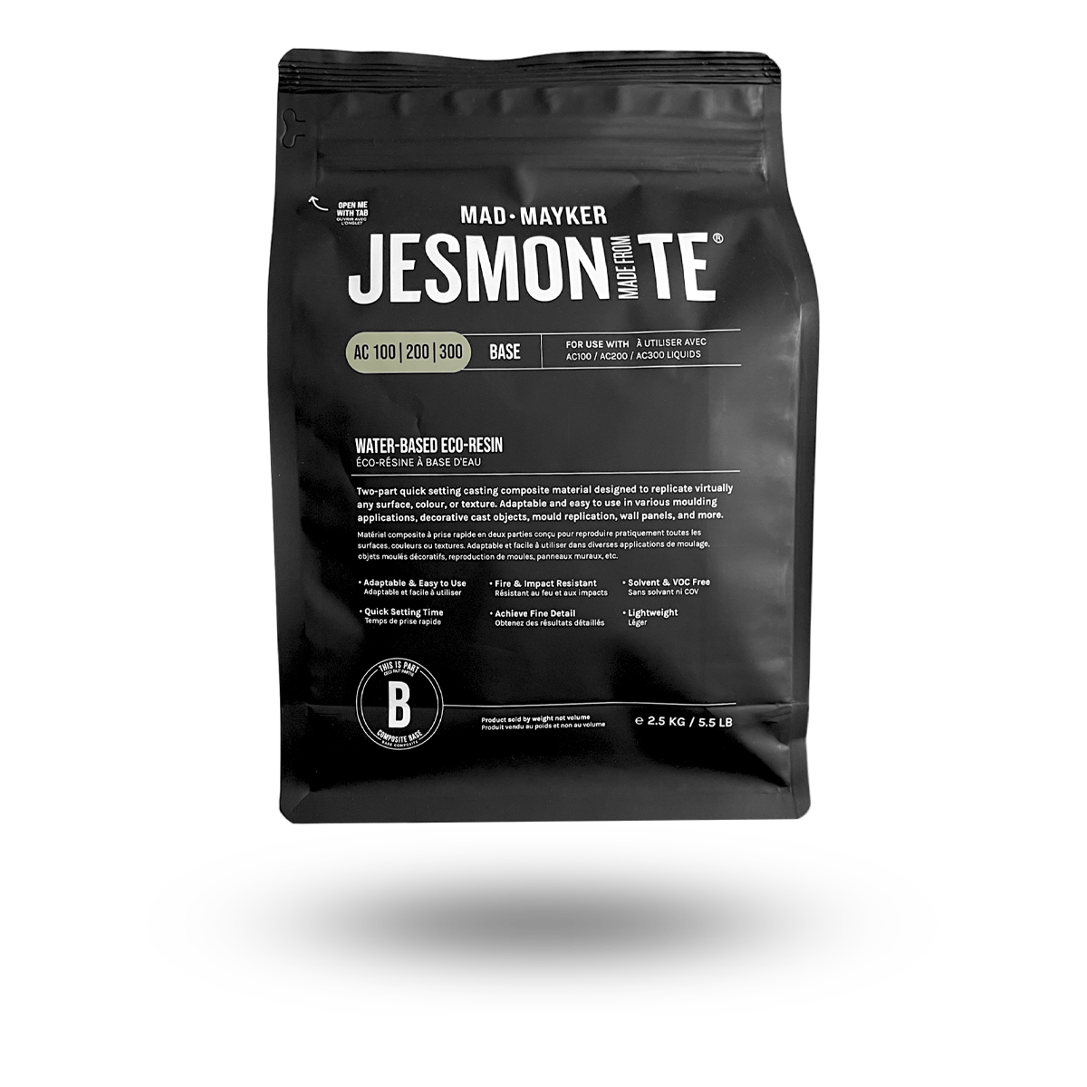 Jesmonite AC100 Base Only FTC Creative