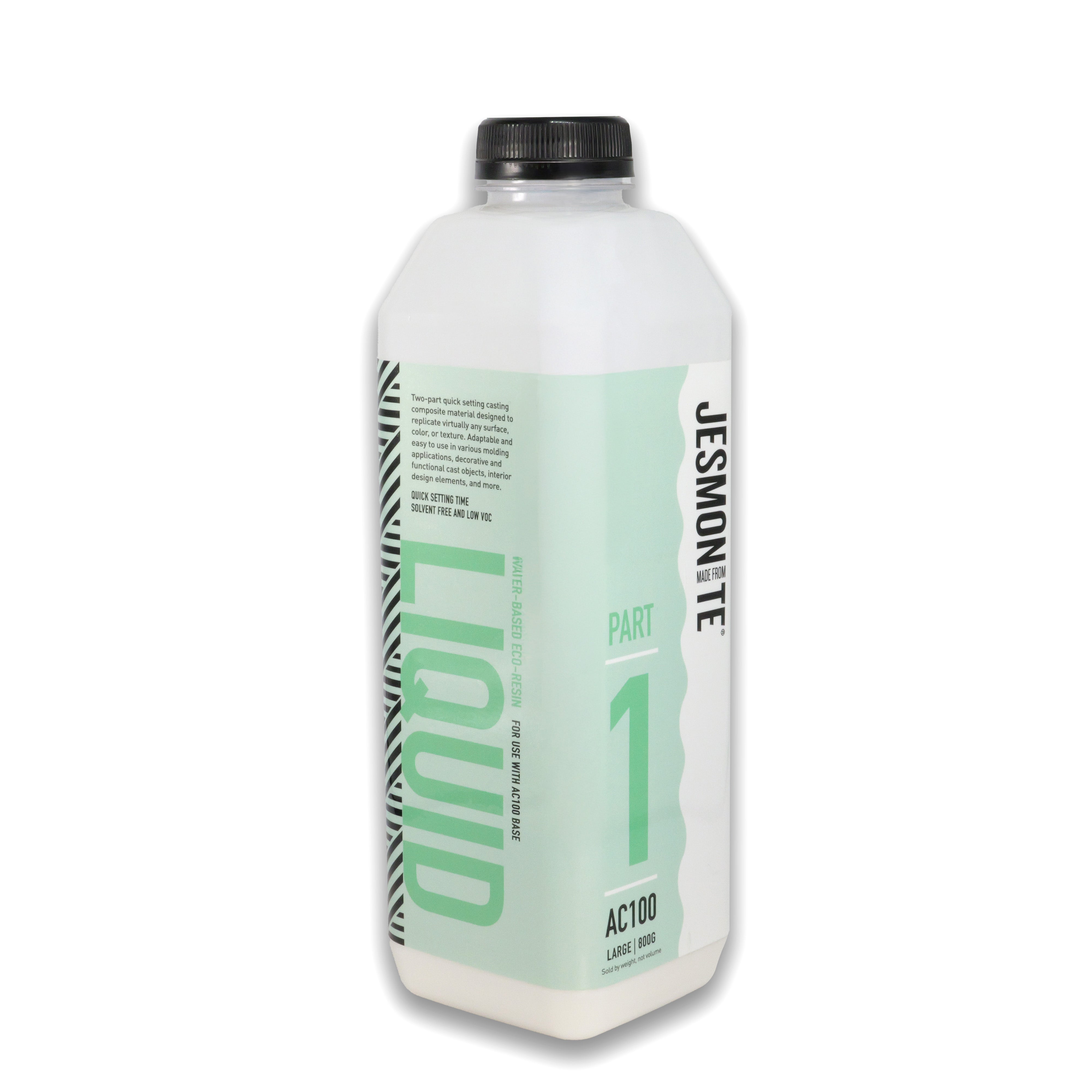 JESMONITE ピグメント＆AC100液セット ジェスモナイト PIGMENT GREEN 100g（着色剤:緑 100g