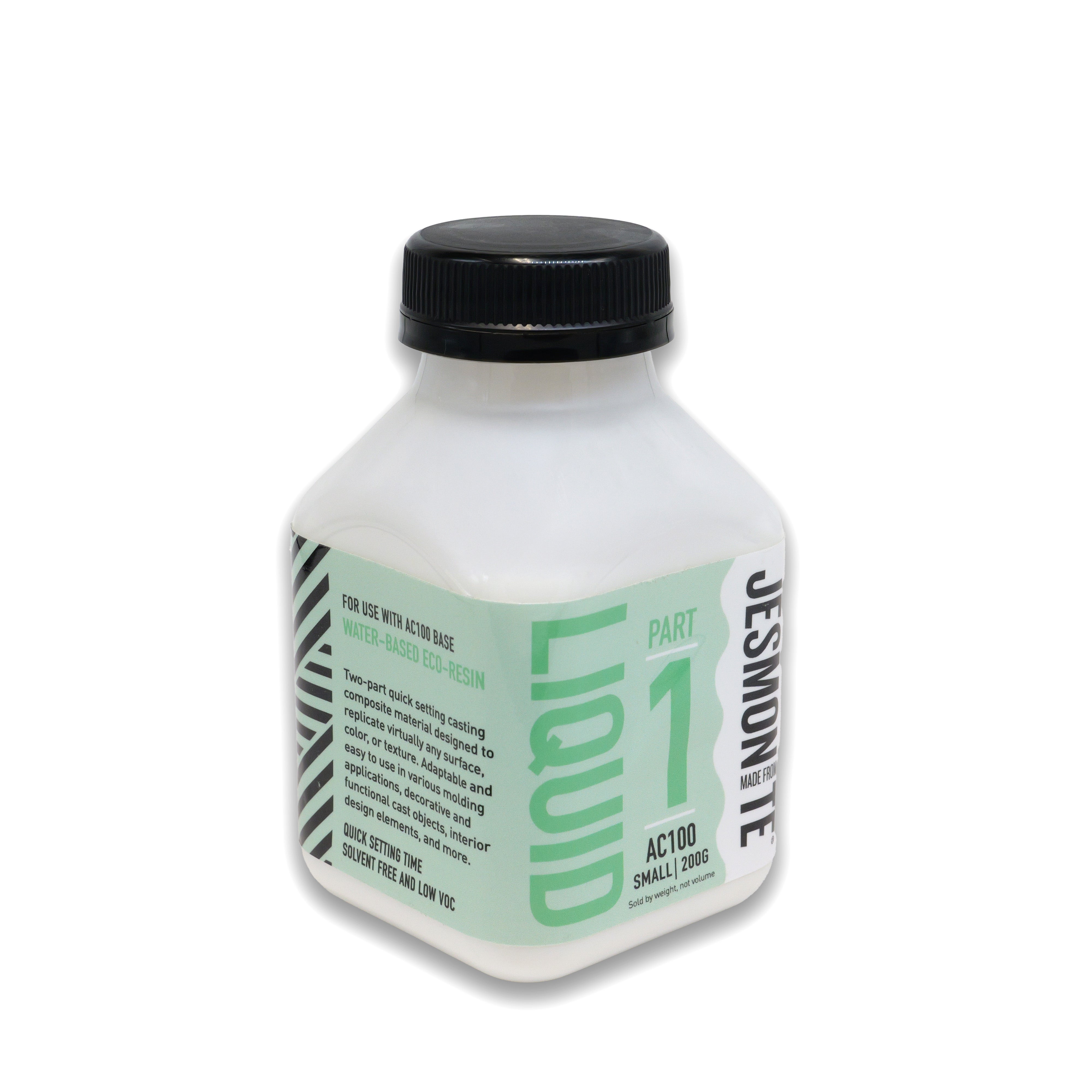 JESMONITE ピグメント＆AC100液セット ジェスモナイト PIGMENT GREEN 100g（着色剤:緑 100g