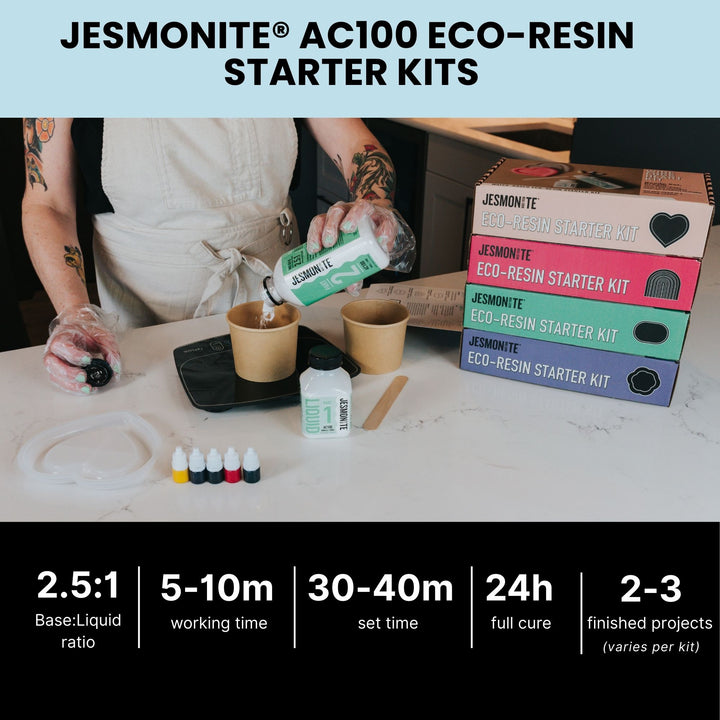 Jesmonite® AC100 Eco-Resin Starter Kit