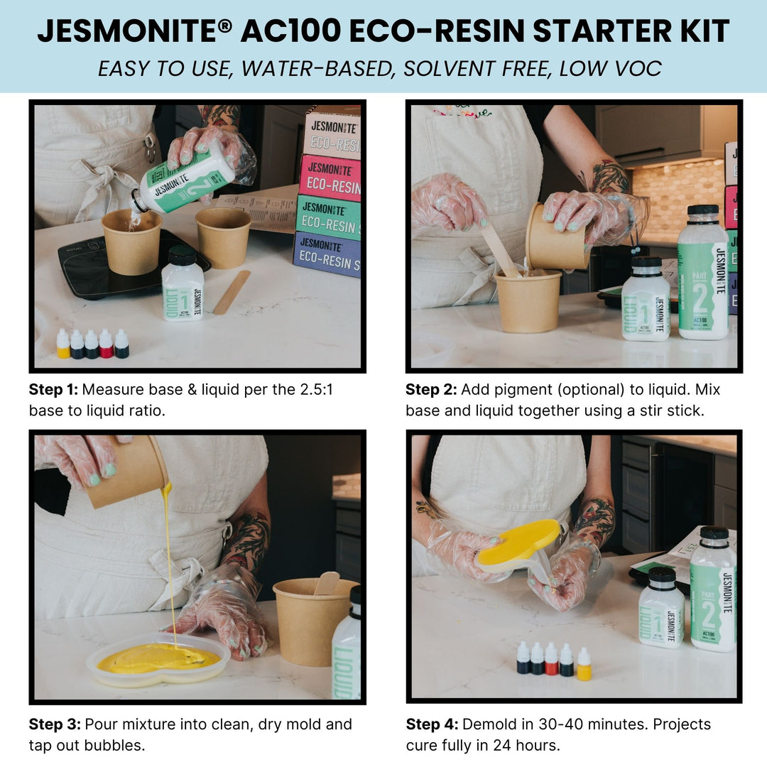 Jesmonite® AC100 Eco-Resin Starter Kit