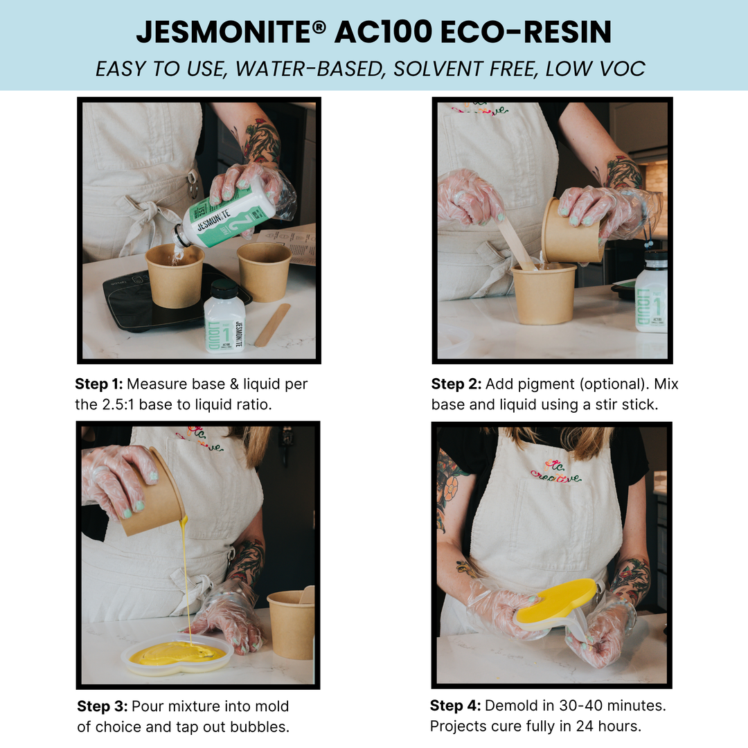 Jesmonite® Handmade Gift-Making Bundle – Bubble Tray