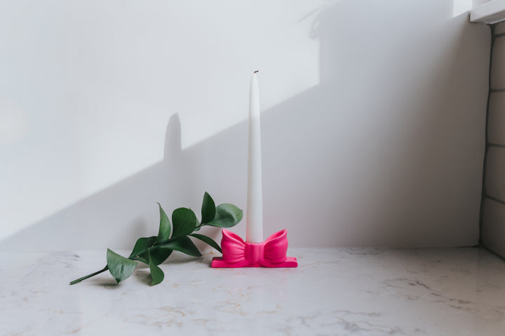 Mold - Bow Candle Holder
