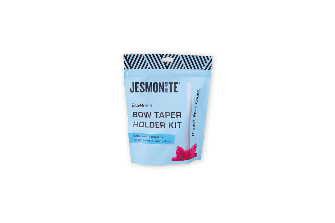Jesmonite® AC100 Eco-Resin Bow Taper Candle Holder Kit