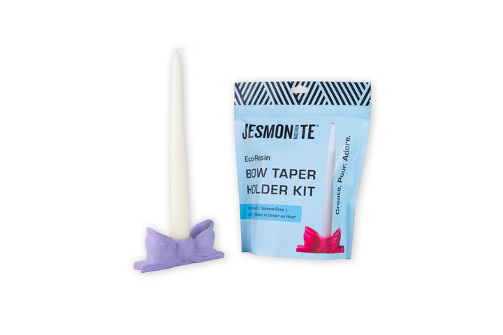 Jesmonite® AC100 Eco-Resin Bow Taper Candle Holder Kit
