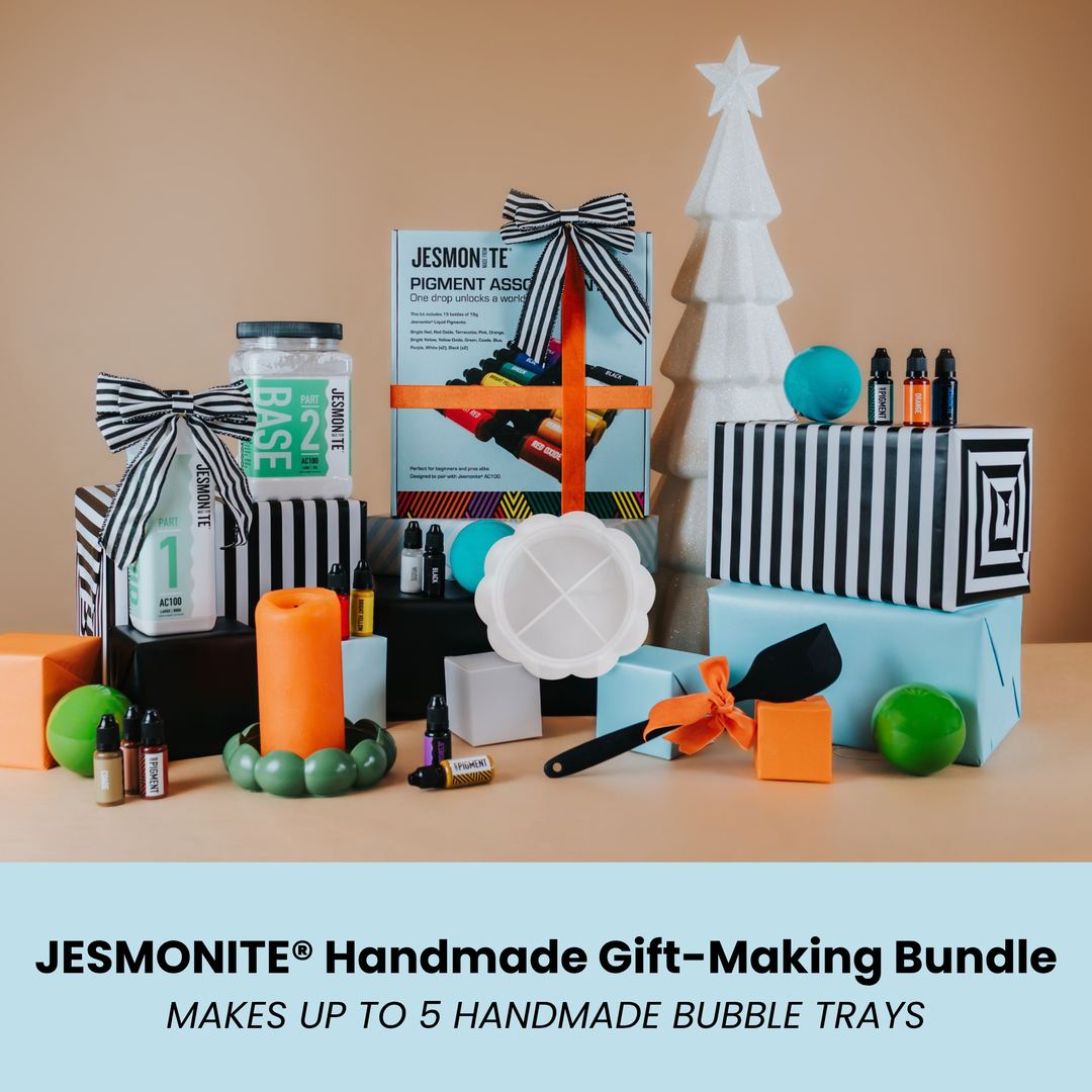 Jesmonite® Handmade Gift-Making Bundle – Bubble Tray