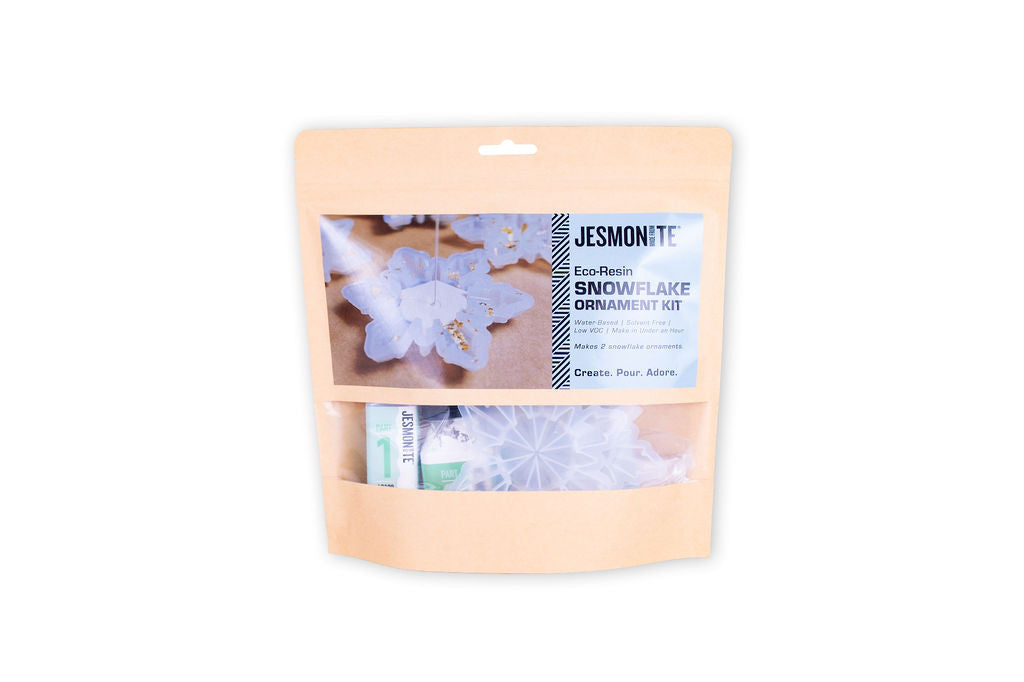 Jesmonite® AC100 Snowflake Ornament Kit