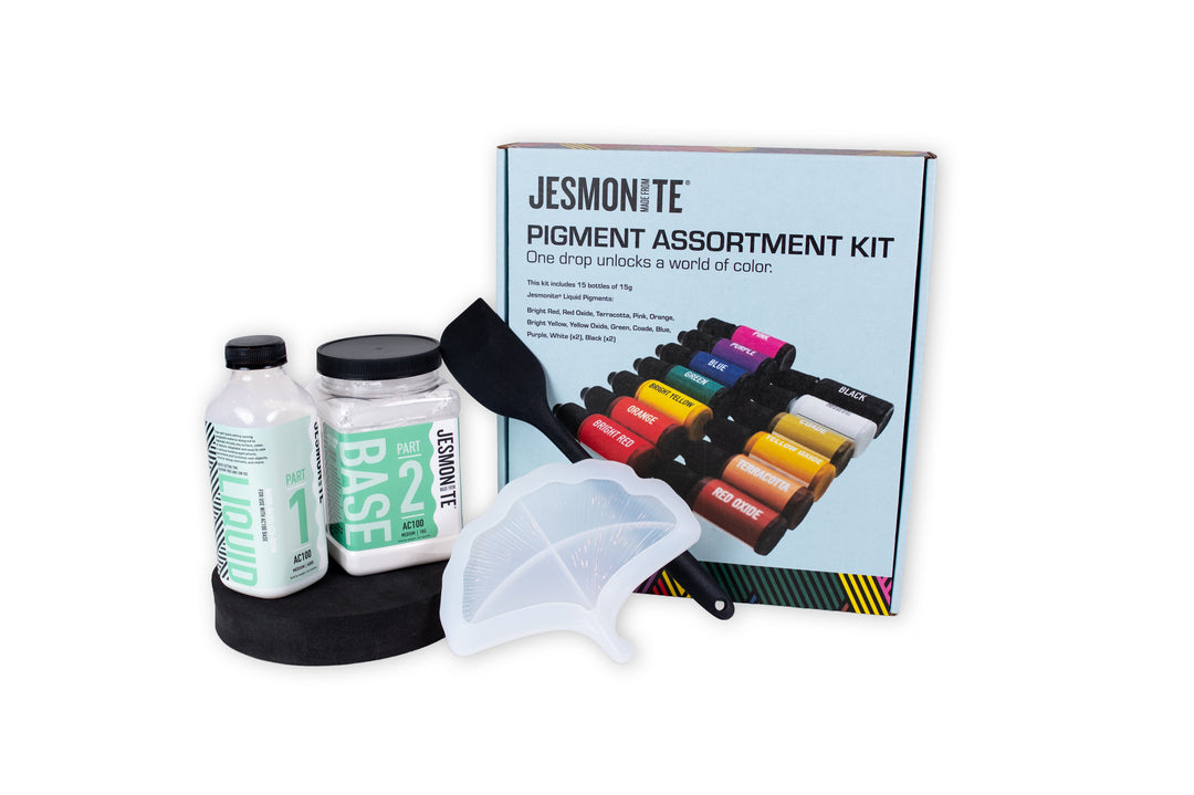 Jesmonite® Handmade Gift-Making Bundle – Ginkgo Leaf Tray