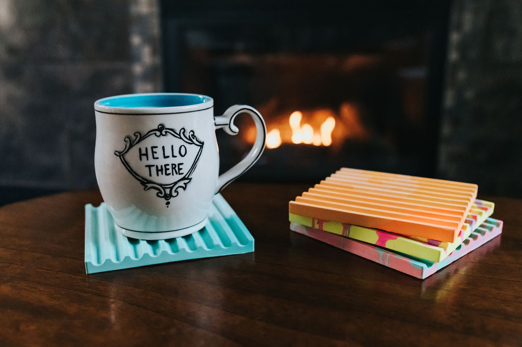 Mold LINED - Fluted Square