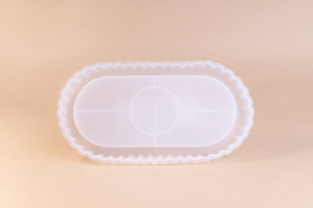 Mold - Oval Fluted Tray