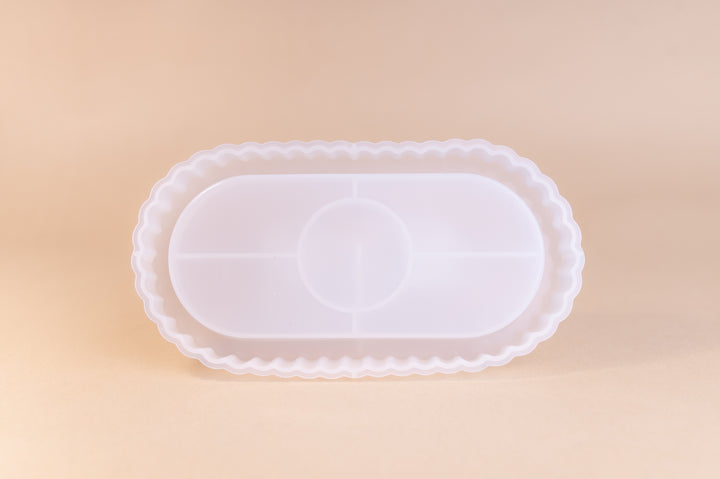 Mold - Oval Fluted Tray