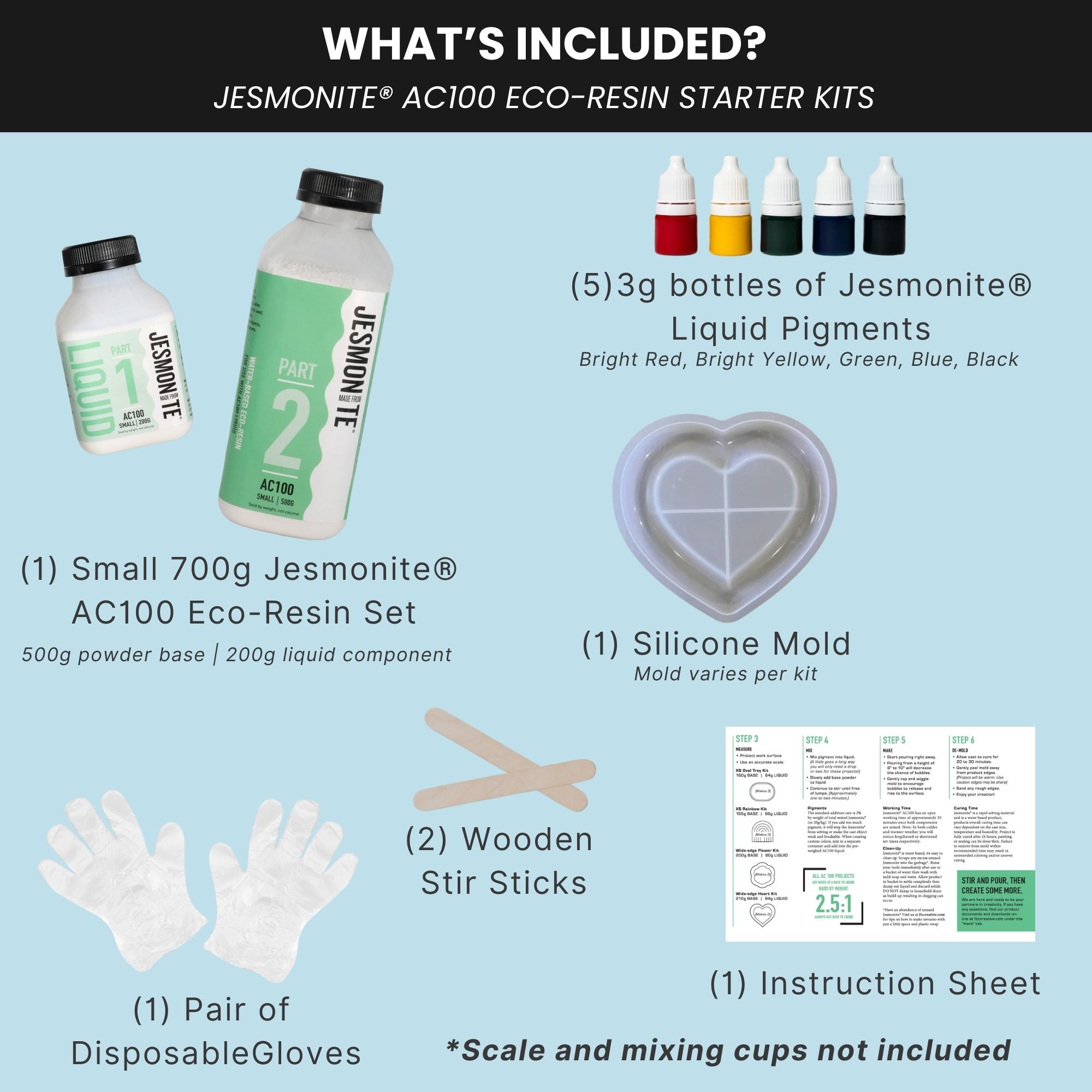 Jesmonite® AC100 Eco-Resin Starter Kit – FTC Creative