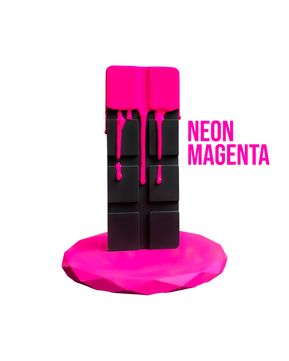 MAD MAYKER Neon Powder Pigment for Jesmonite AC100 series Canada USA Mexico Best Seller Neon Magenta